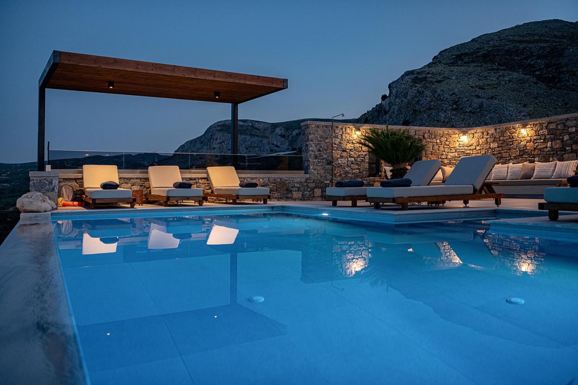 Villa Amavi - Private Heated Pool Kato Asites Exterior foto